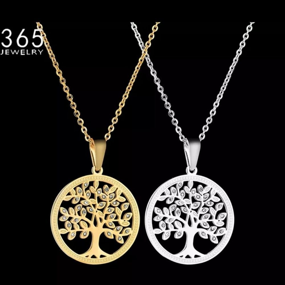 Beautiful Fashion Gold Color Tree Of Life Pendant